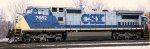 CSX C40-8W 7662